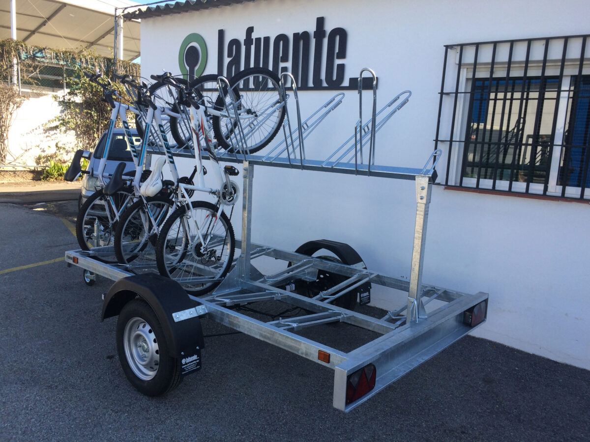 Remolque para el transporte de bicicletas