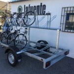 Remolque para el transporte de bicicletas