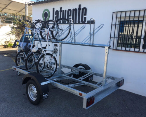 Remolque para el transporte de bicicletas