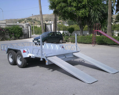 Remolque para transporte de maquinaria pesada